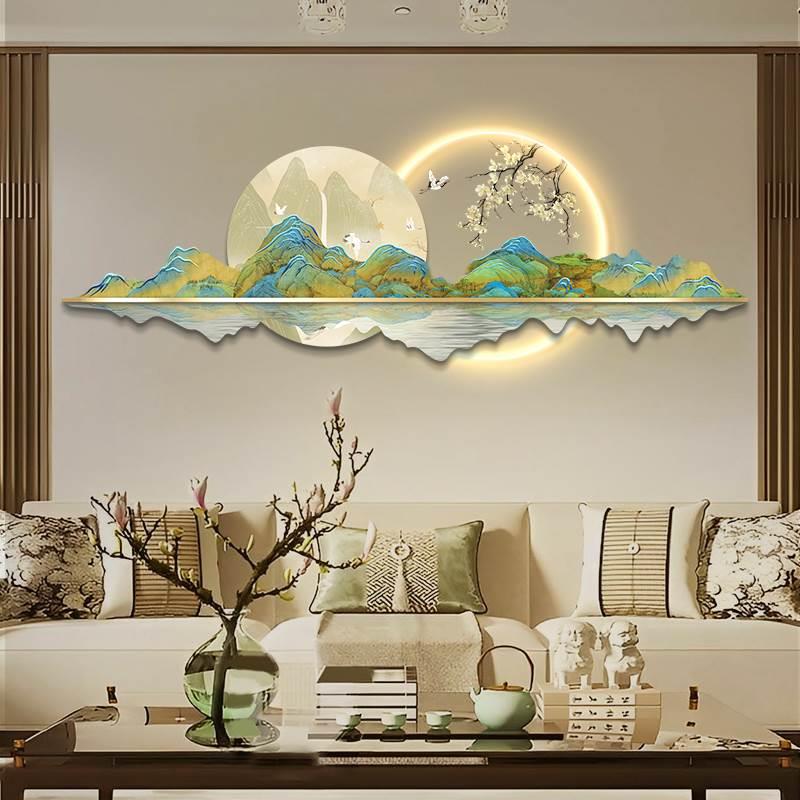 Luxury Lifestyle Fashion - 중국 스타일 LED 시계 벽걸이 고급