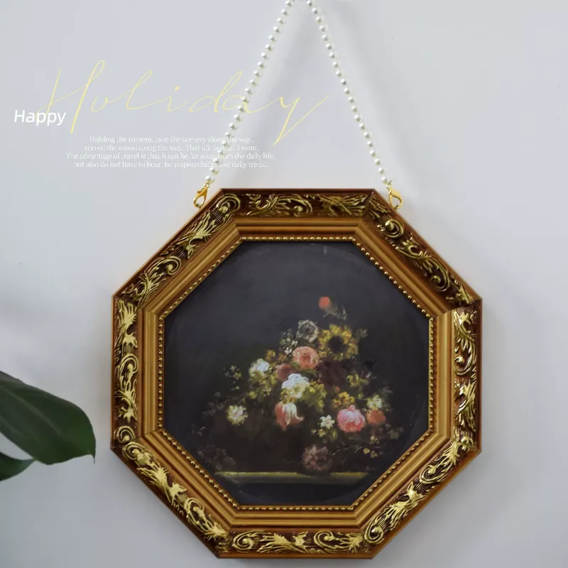 Luxury Lifestyle Niche - 옥타곤 니치 레트로 장식 그림 조명