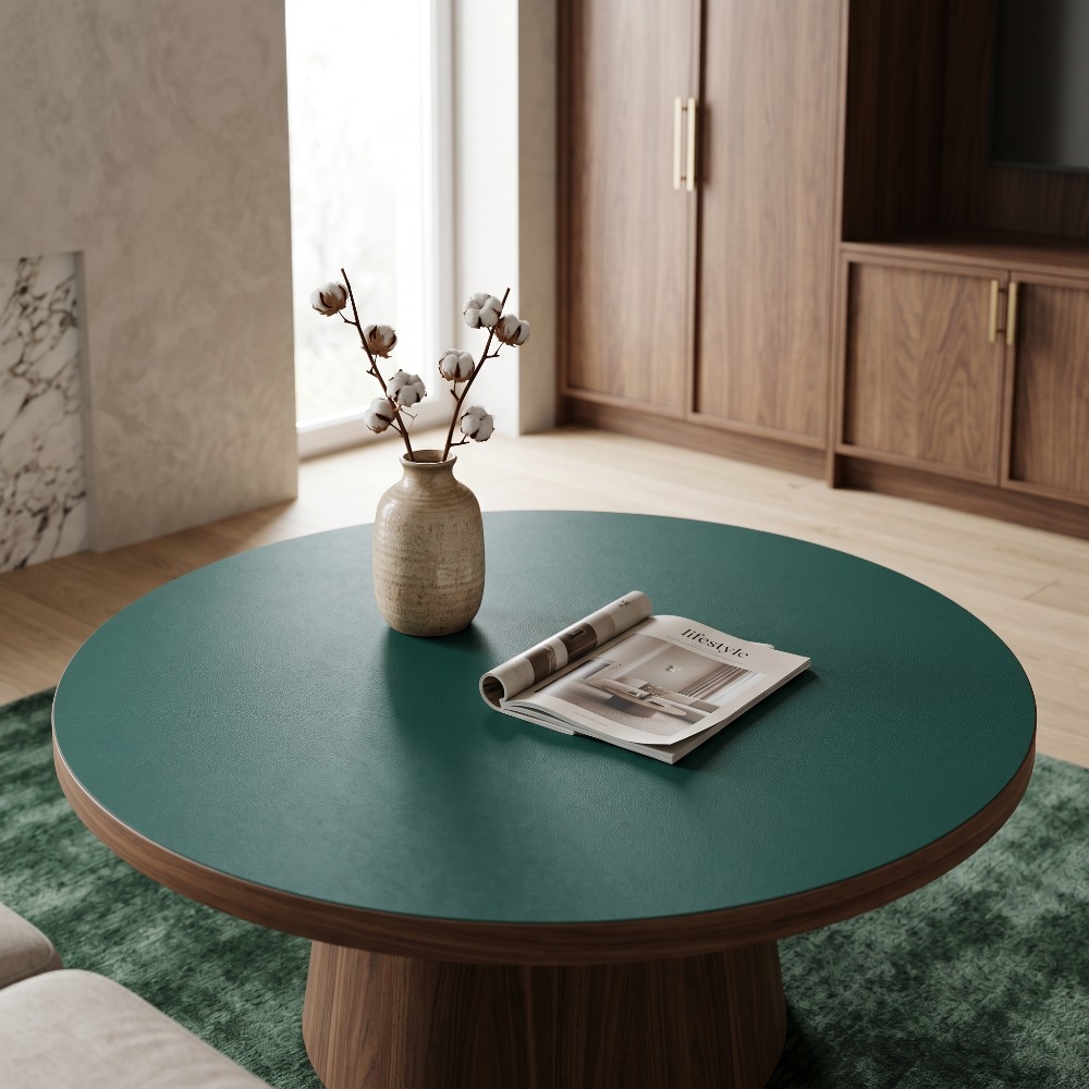 럭셔리 무광 에메랄드 그린 PVC 벽지, 주방 침실 리 - Luxury Lifestyle Wallpaper 리뷰 및 가격