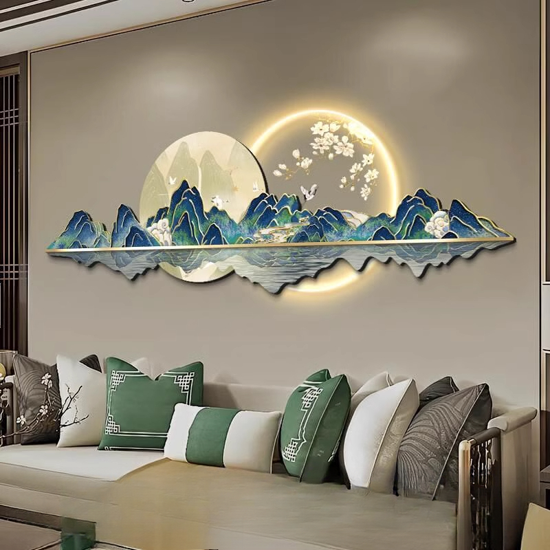 중국 스타일 LED 시계 벽걸이 고급 품질 로맨틱 창의 - Luxury Lifestyle Fashion 리뷰 및 가격