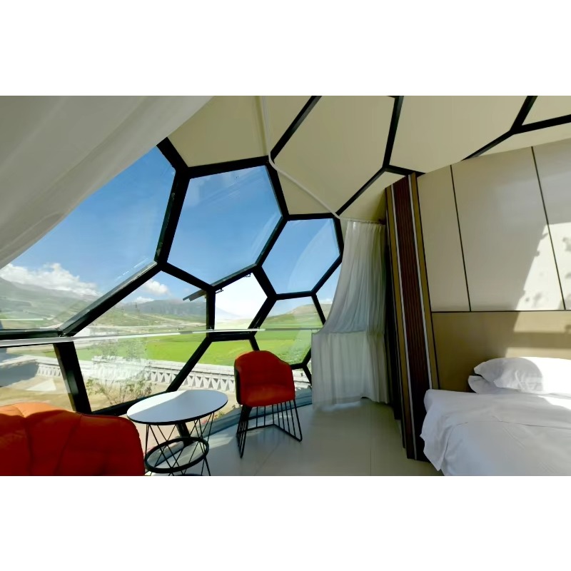 리조트 20년 수명의 고급형 지오데식 럭셔리 텐트 돔  - Luxury Lifestyle Resorts 리뷰 및 가격