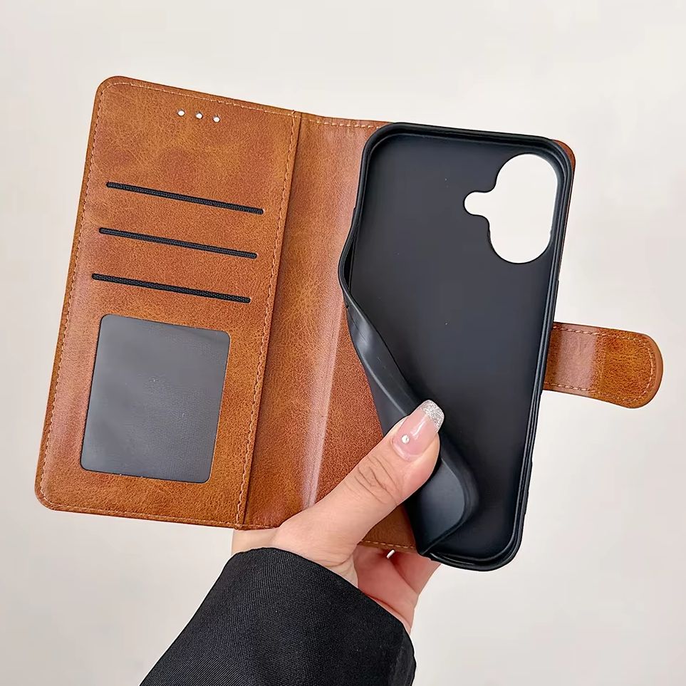 아이폰 17 E 16 15 14 13 12 11 Pro - Leather Card Wallet 리뷰 및 가격