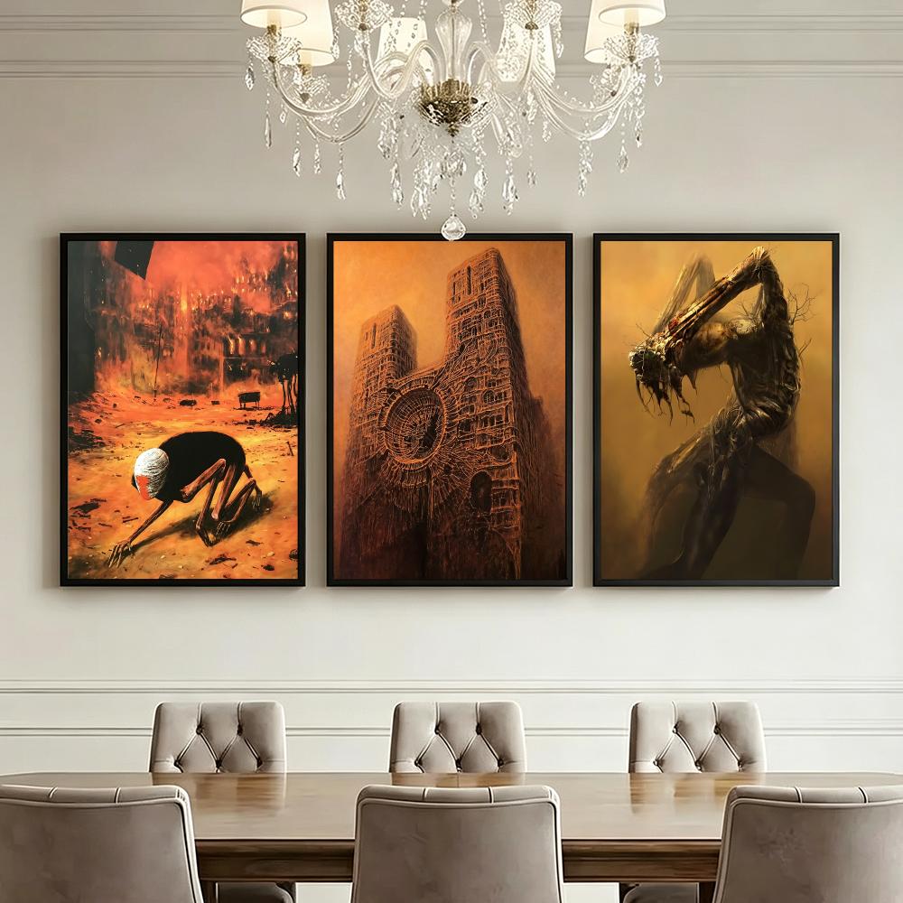 배우 Zdzislaw Beksinski 포스터 HD 포 - Luxury Lifestyle Wallpaper 리뷰 및 가격