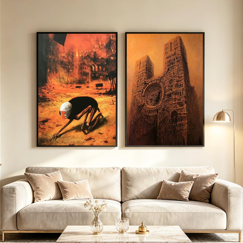 배우 Zdzislaw Beksinski 포스터 HD 포 - Luxury Lifestyle Wallpaper 리뷰 및 가격