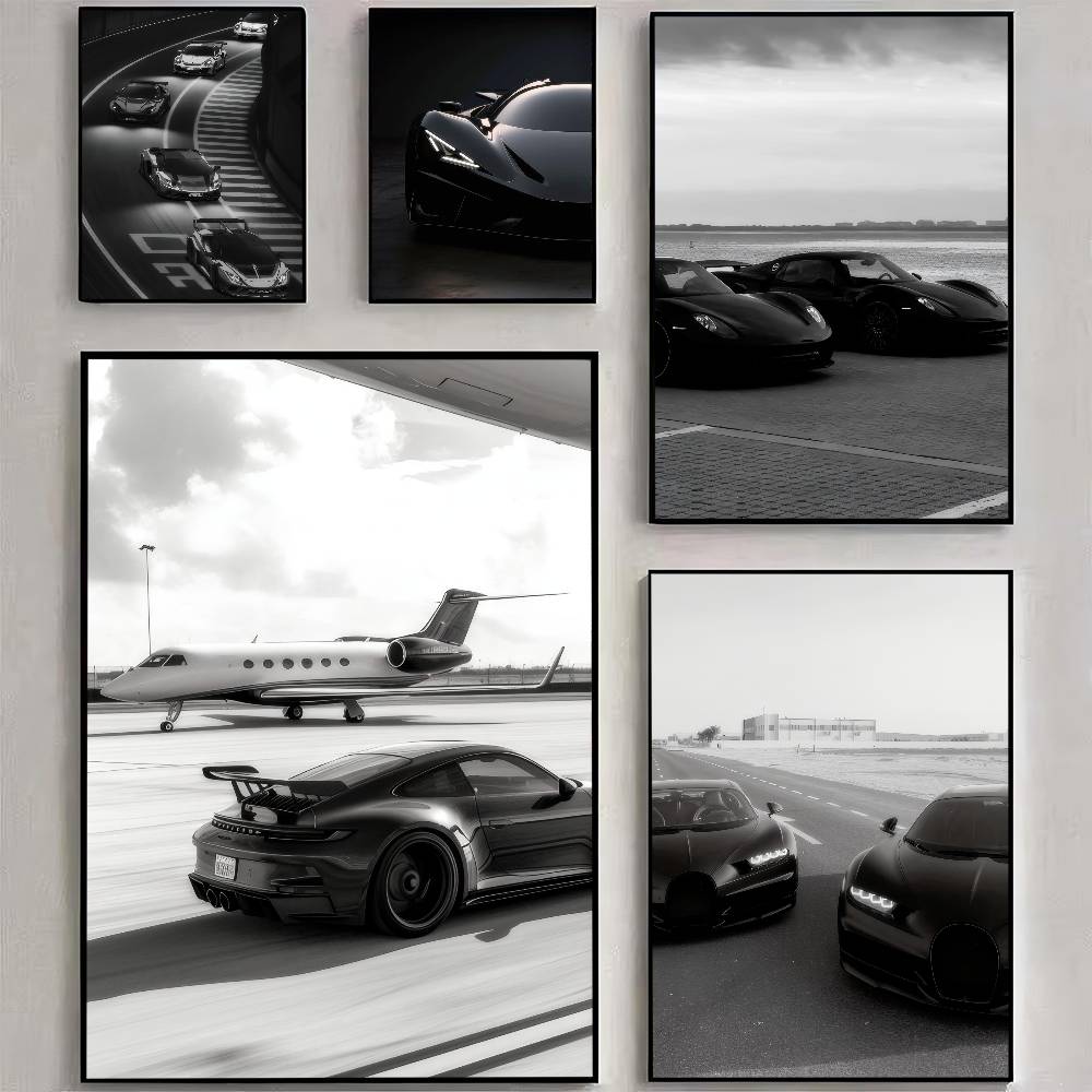블랙 럭셔리 스포츠카 좋은 품질의 인쇄물 및 포스터 H - Luxury Lifestyle Wallpaper 리뷰 및 가격