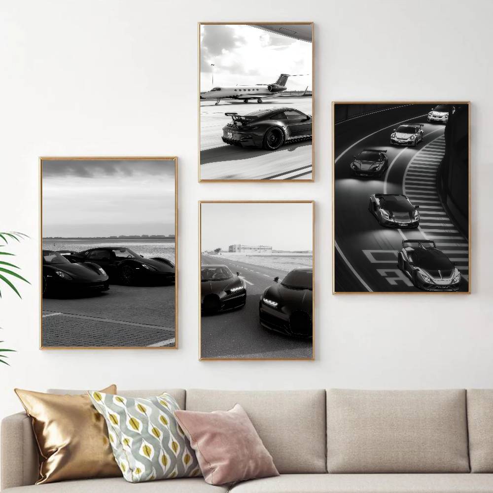 블랙 럭셔리 스포츠카 좋은 품질의 인쇄물 및 포스터 H - Luxury Lifestyle Wallpaper 리뷰 및 가격