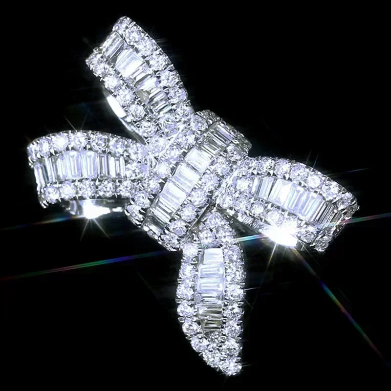 Huitan Big Bowknot 절묘한 큐빅 지르코니 - Luxury Lifestyle Jewelry 리뷰 및 가격